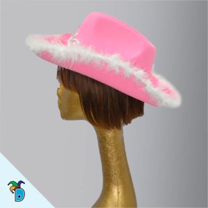 Sombrero Vaquero Rosa